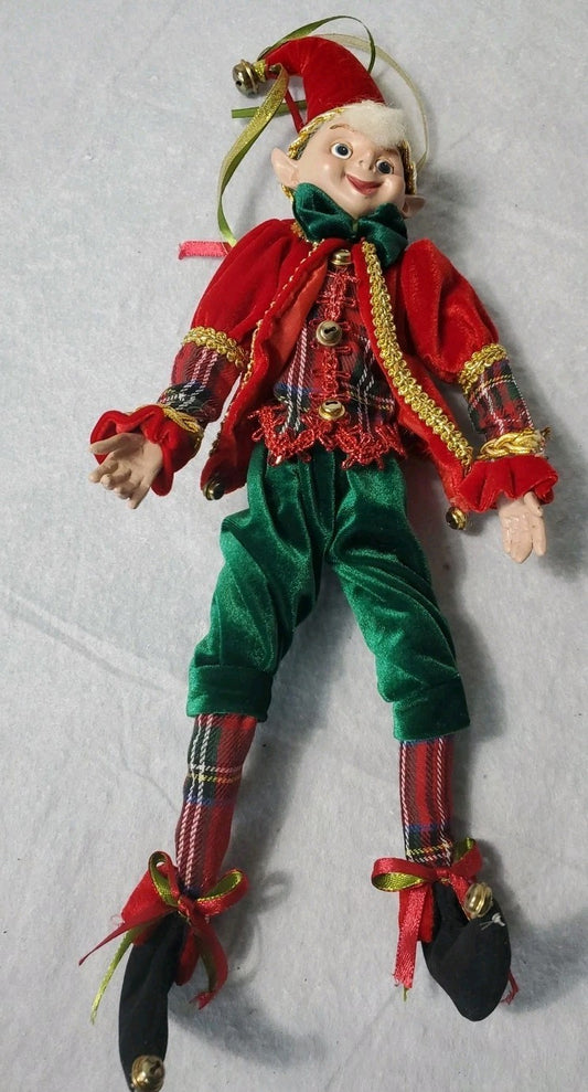 Raz Imports Posable Elf 18" Tall  Detailed