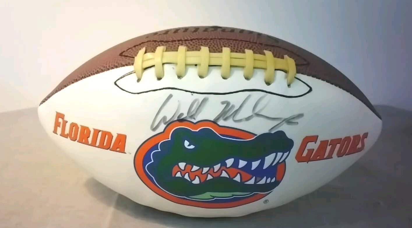 University Of Florida Former Coach Will Muschamp Signed Football Gators