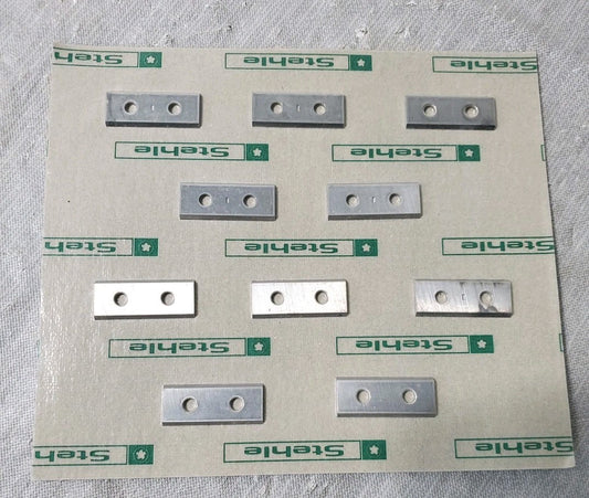  Stehle Turnover Knifes With 2 Sided Blade Part# 040-10953 Pack Of 10