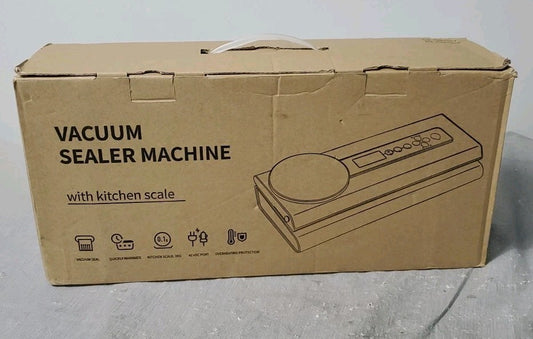 Vacuum Sealer Machine With Kitchen Scale Open Box