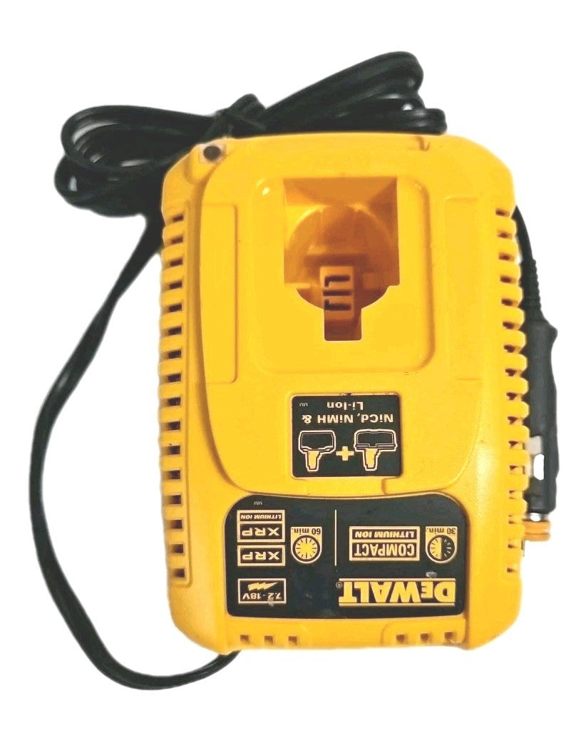 DEWALT DC9319 7.2V 12V 14.4V 18V 1-Hr Vehicle Charger NiCD NiMH Li-Ion Battery