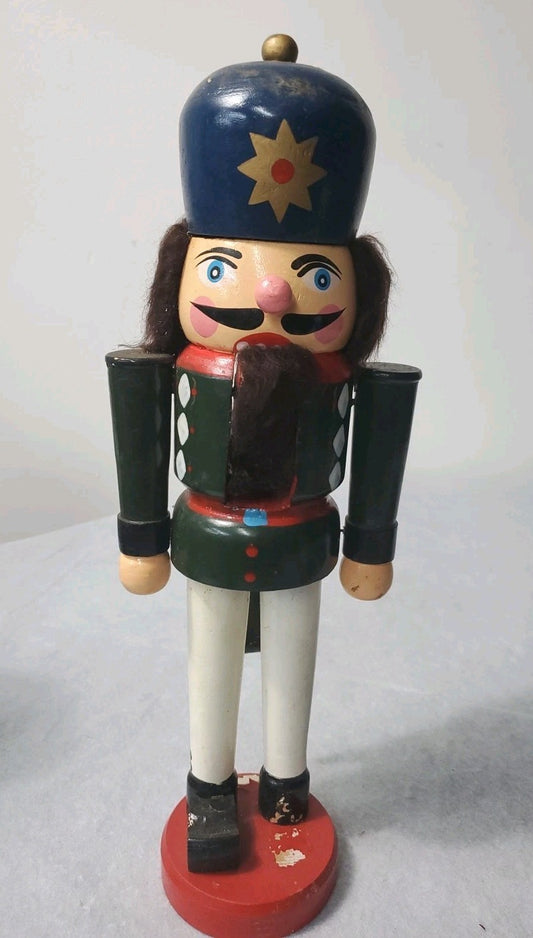 Vintage Collectible Wooden Nutcracker 15"