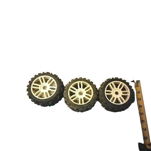 RC Off Road 1/8 Rims And Tires 3pcs