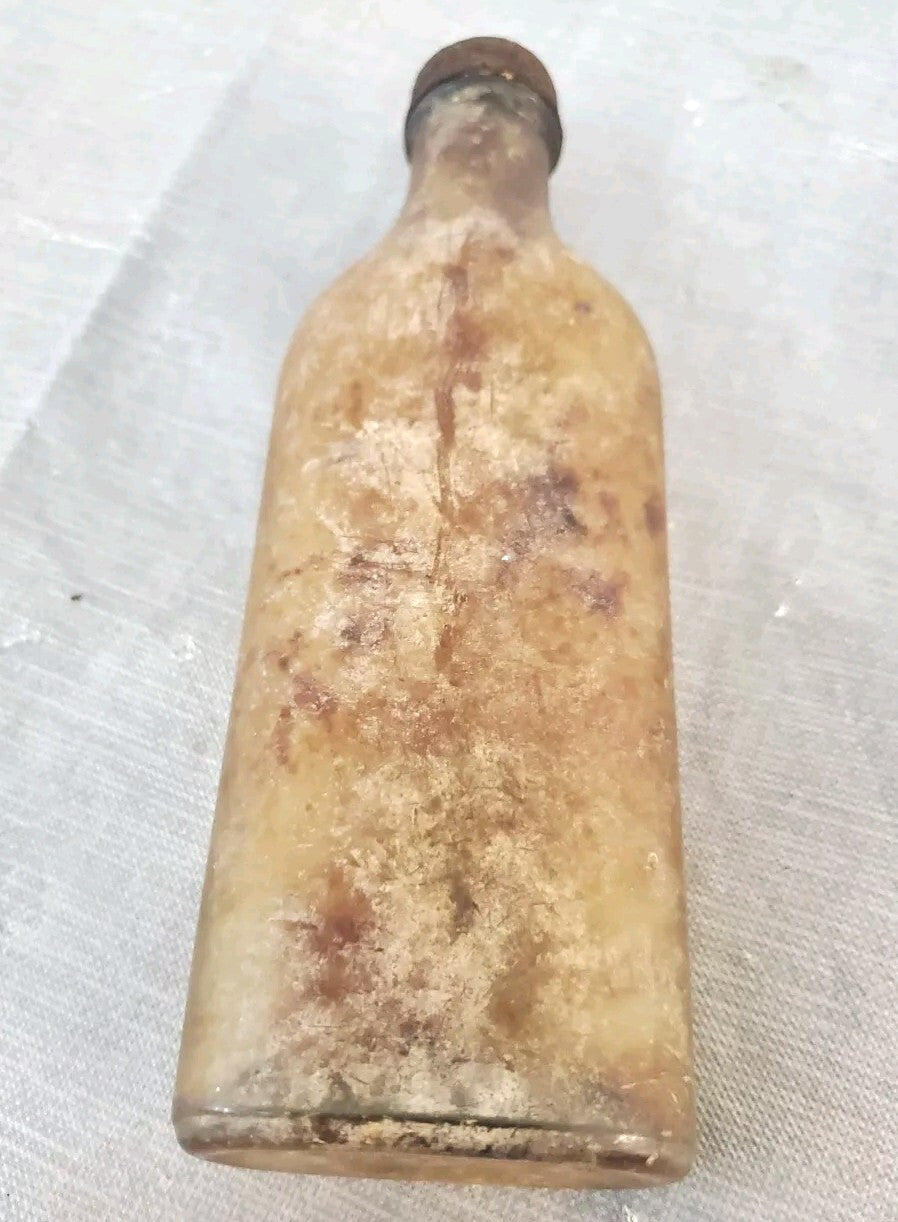 vintage scott s emulsion cod liver Oil Bottle