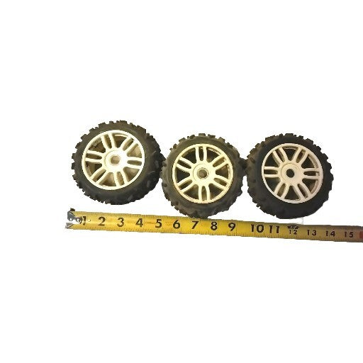 RC Off Road 1/8 Rims And Tires 3pcs