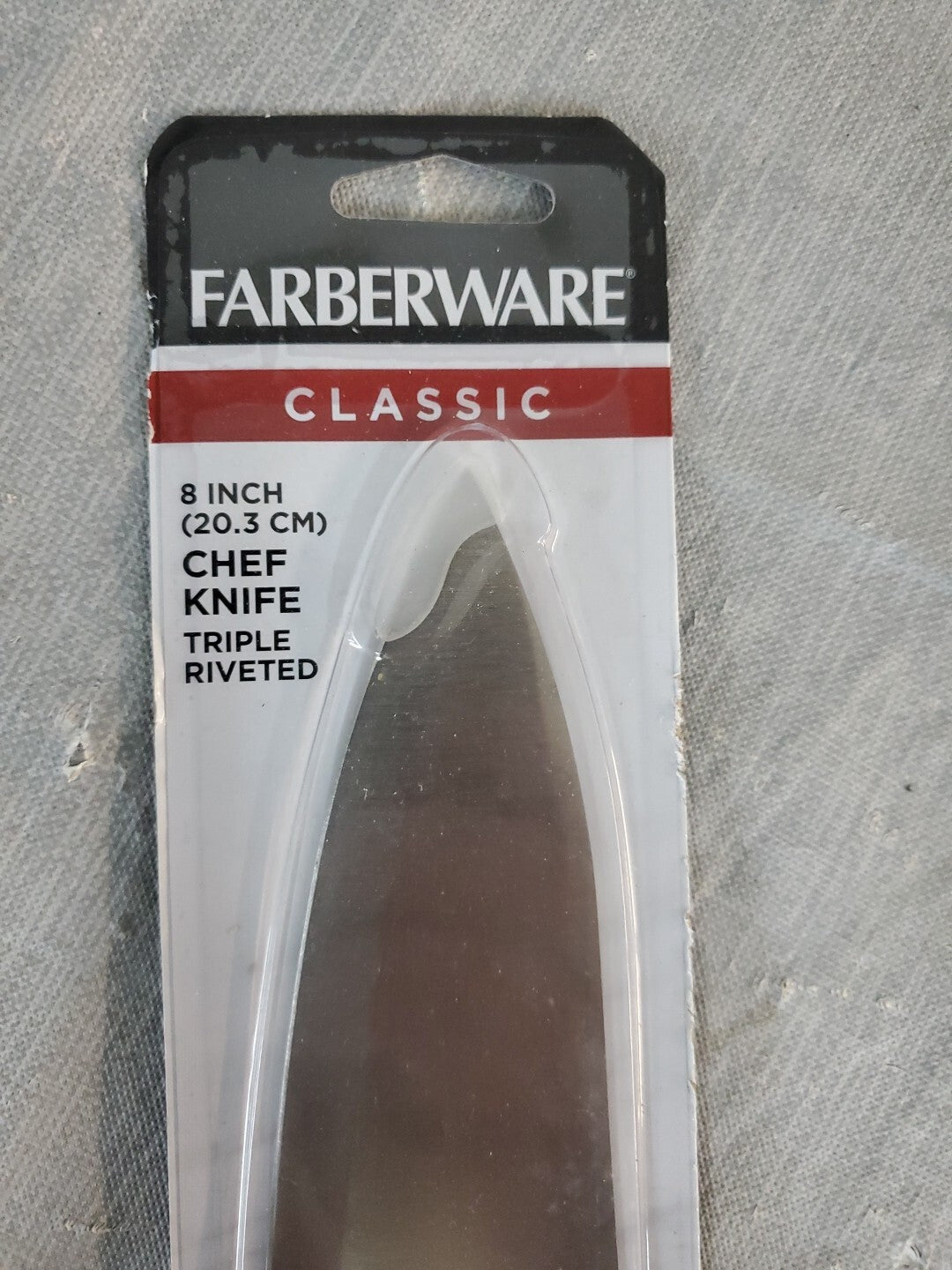 farberware classic series 8" Chef Knife Triple Riveted