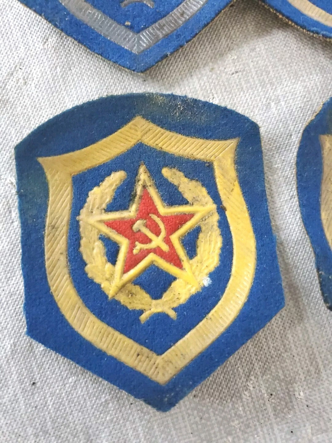 Vintage USSR Soviet Red Army Patch Lot Of 4