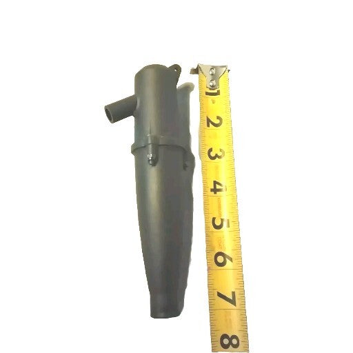 RC Black Exhaust Pipe 1/8 1/10