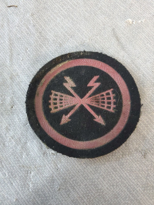 Vintage USSR Soviet Radar Specialist Patch