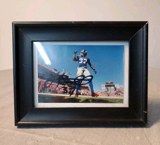 Tre Hawkins III Signed Photo #37 New York Giants Autograph NFL 