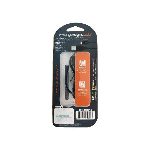 Powerup Charge + Sync Cable Type C 3 Ft