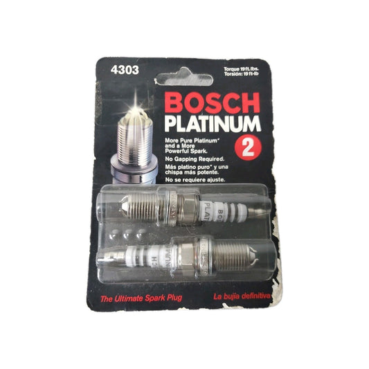Bosch Platinum 2 Spark Plugs 4303 Torque 19ft. Lbs