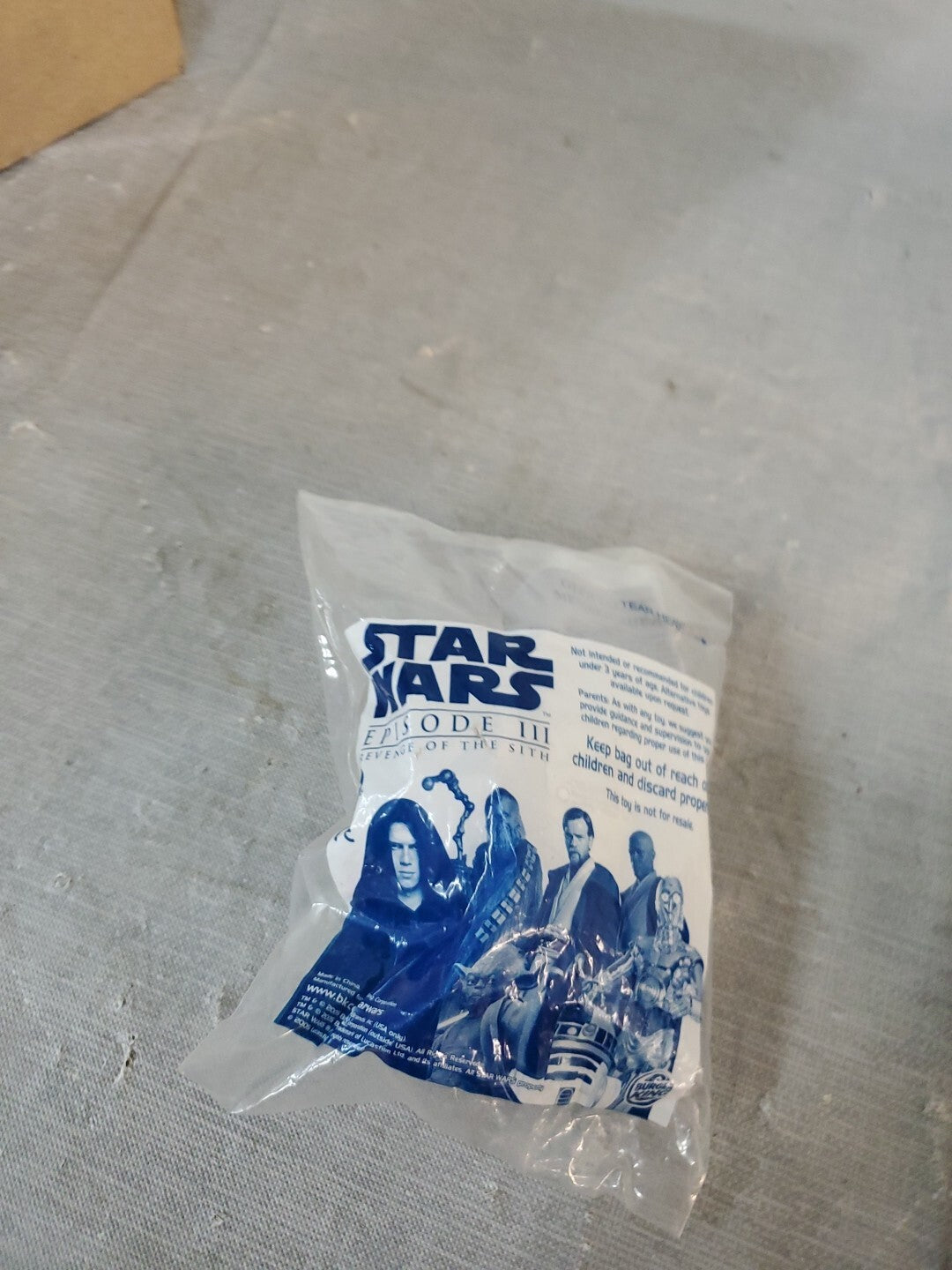 burger king star wars episode 3 toys