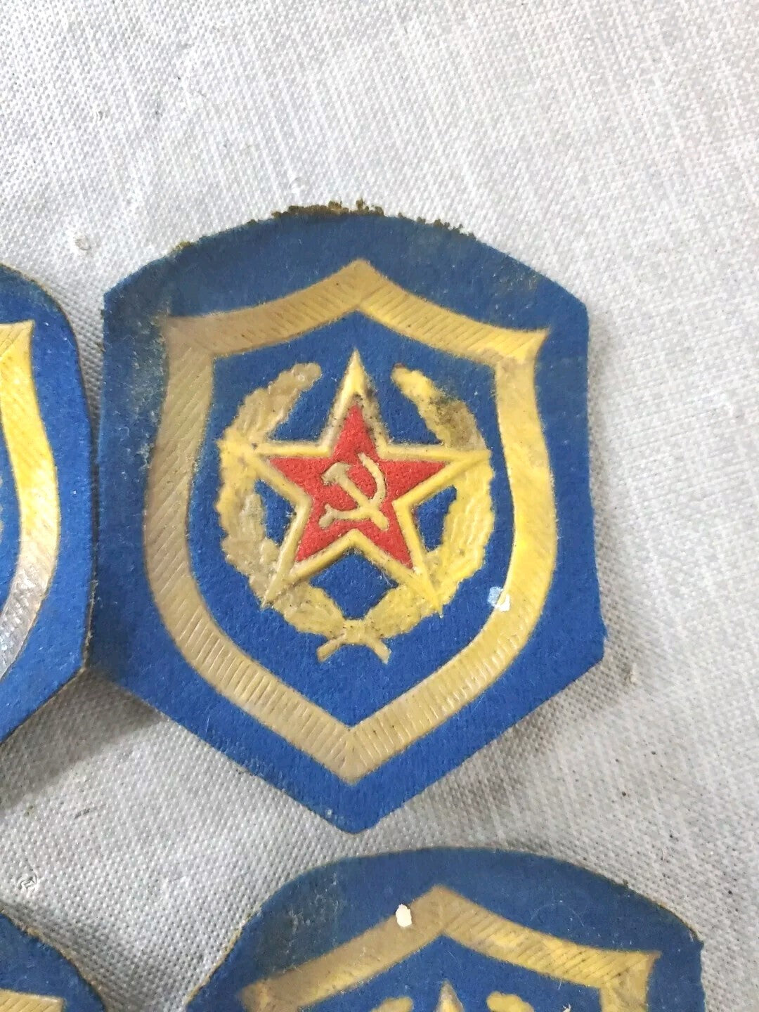 Vintage USSR Soviet Red Army Patch Lot Of 4