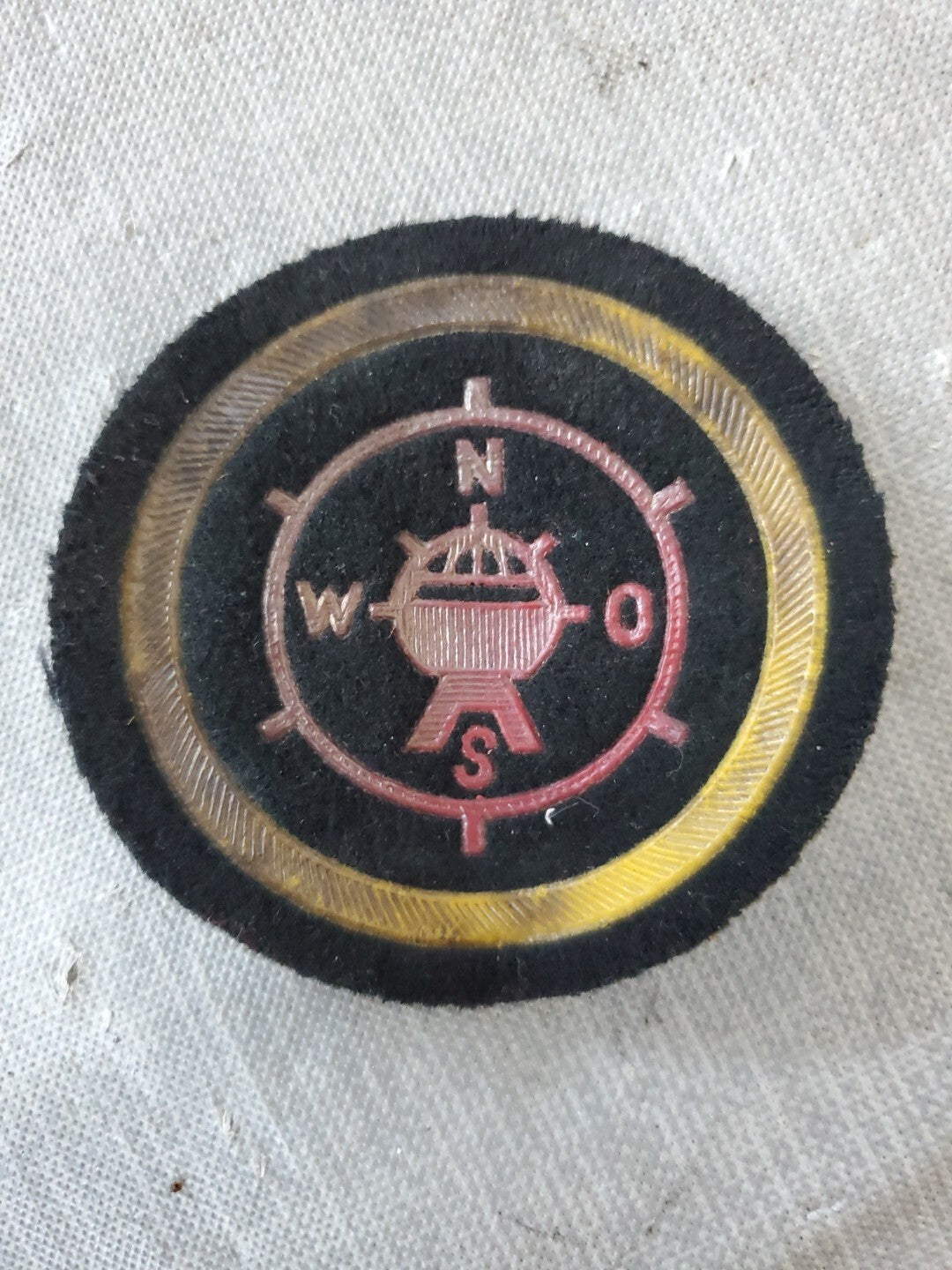 Vintage USSR Soviet Navy Navigator Specialist Patch