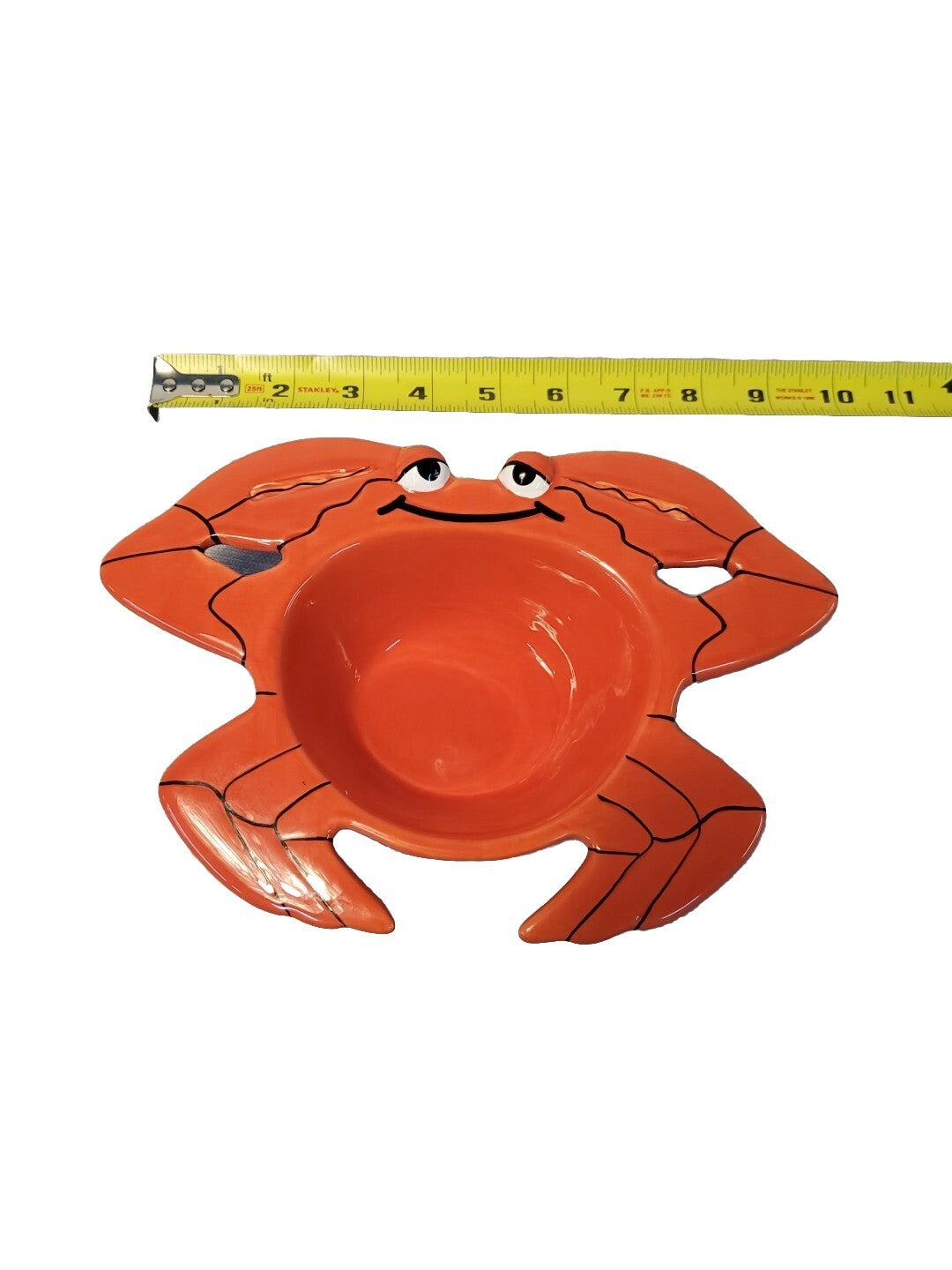 Vintage porcelain crab bowl