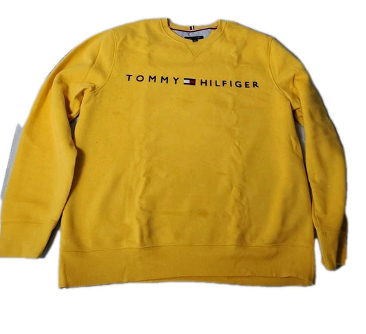 Tommy Hilfiger Sweater XL Yellow