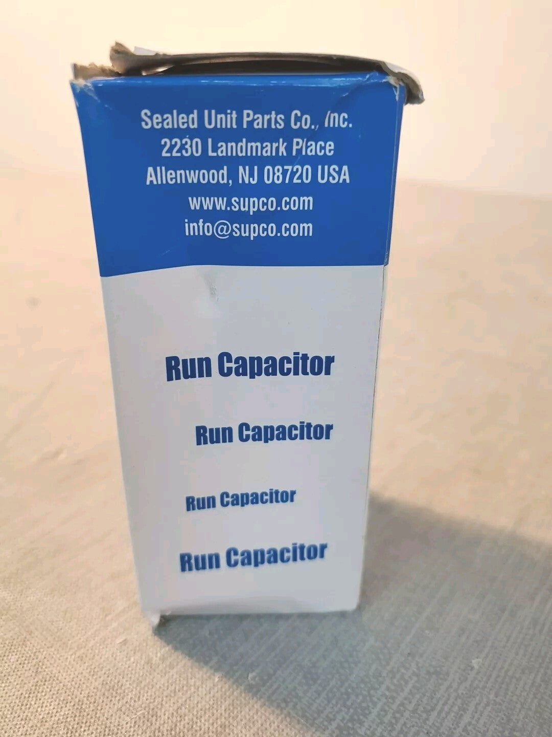 Supco Run Compacitor CD35+5×370R ROUND DUAL NEW