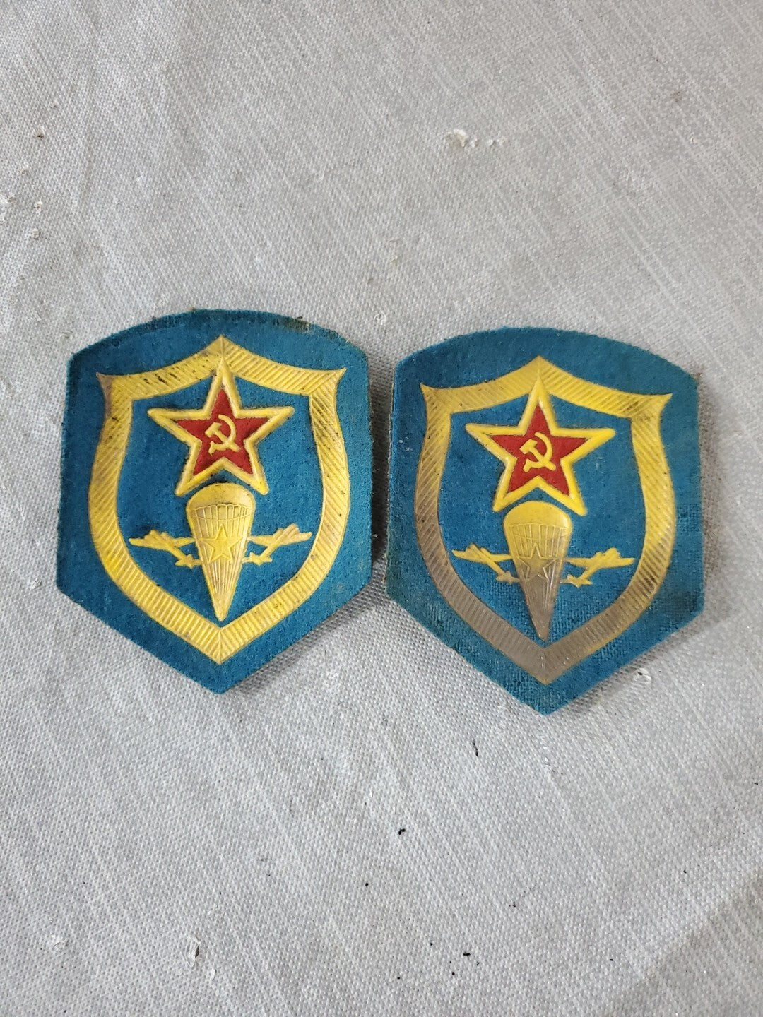 Vintage USSR Soviet Airforce Patch Lot Of 2