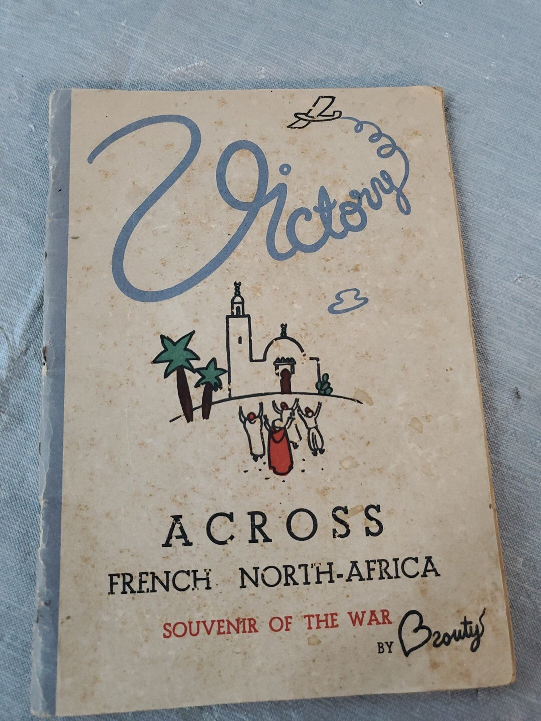 Charles Brouty / Victory Across French North Africa 1943 Military & War