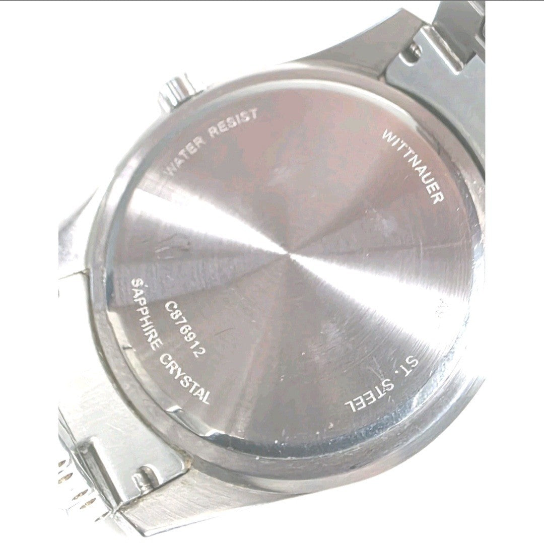 Wittnauer Men's Swiss Swarovski Crystals Paved Dial Watch Wittnauer Watch: