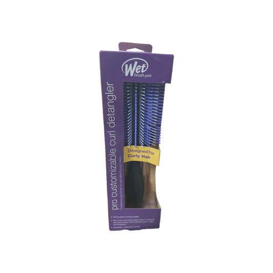 Wet Brush-pro PRO CUSTOMIZABLE CURL DETANGLER  Black And Purple Brush