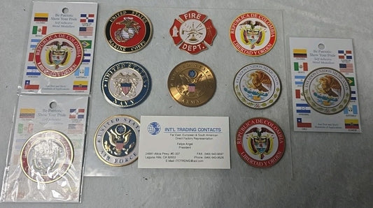 Collectible Medallions Army, Navy, Airforce And More