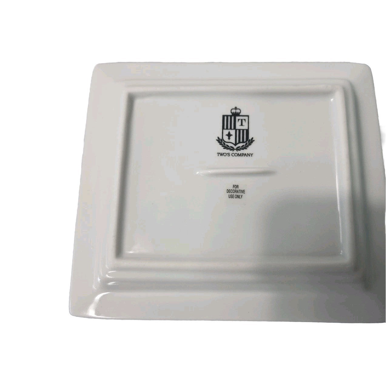 Twos Company Wise Sayings Porcelain Tray "Old Friends Are The Best Friends"