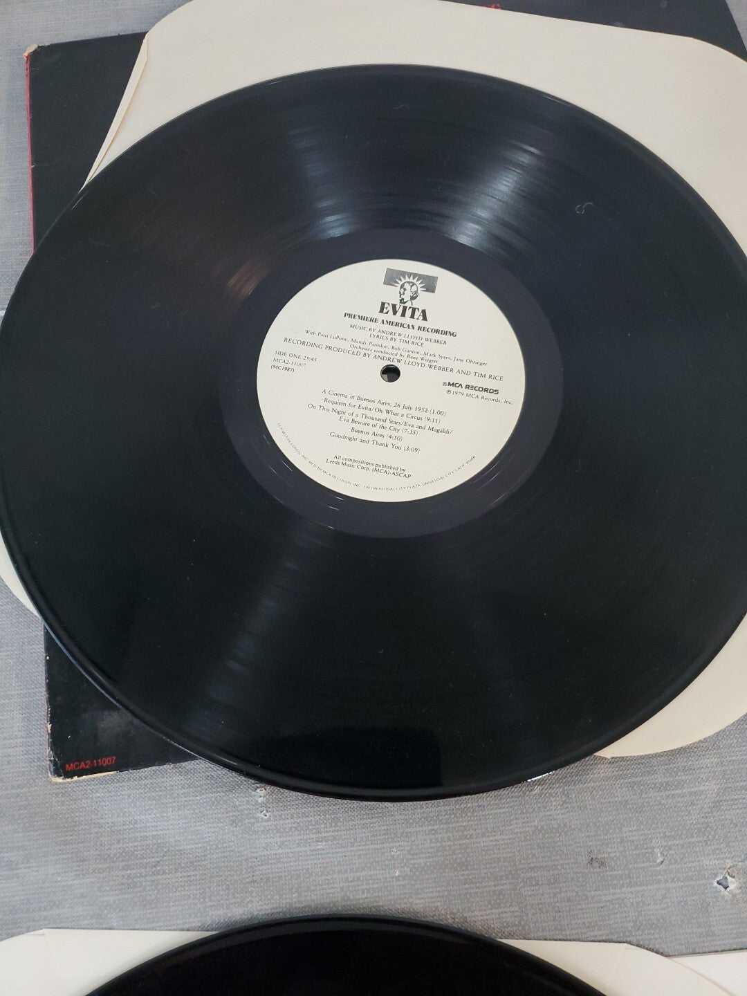 Evita - Premiere American Recording - 2xLP  original LP