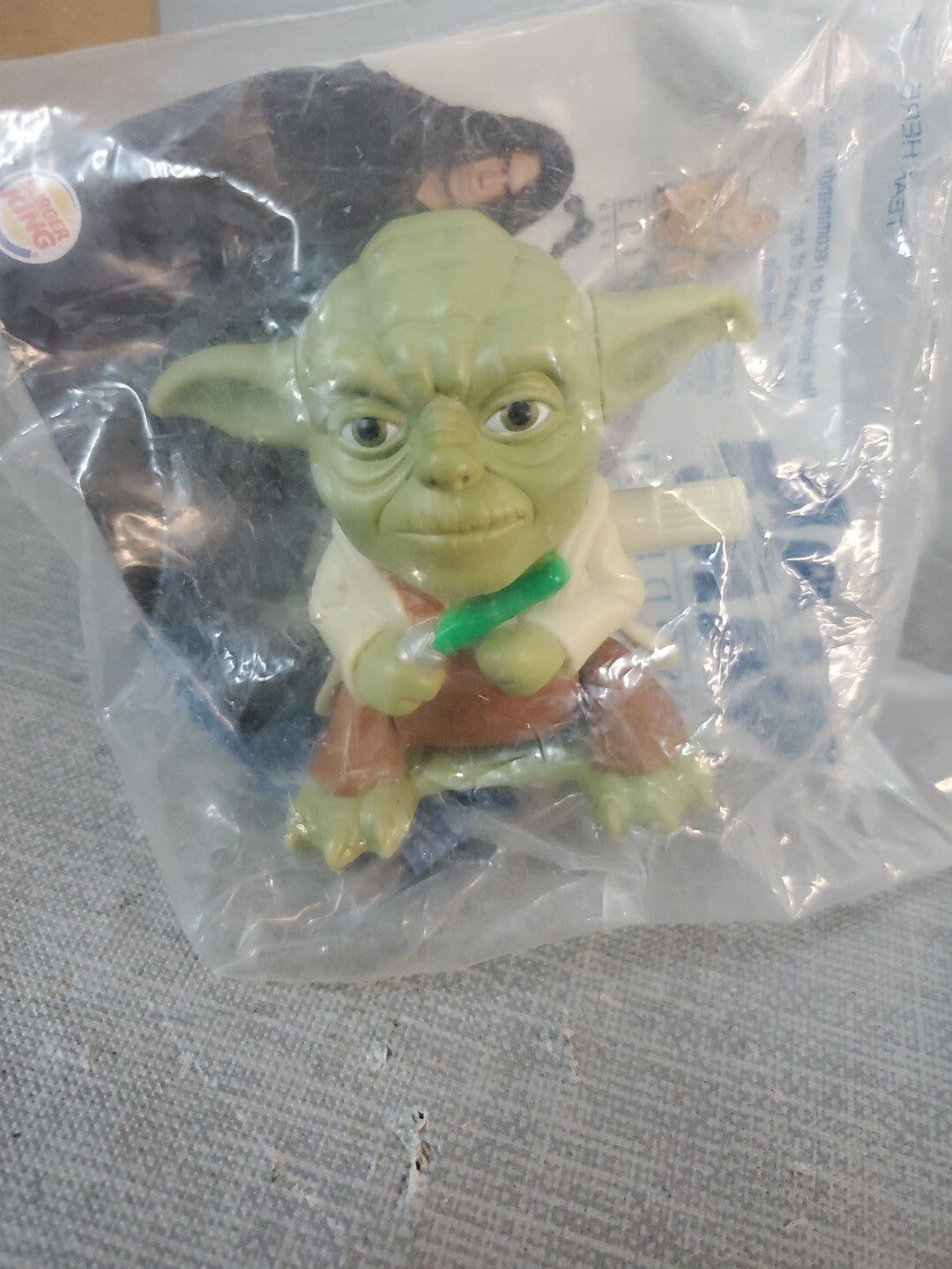 burger king star wars episode 3 toys Yoda