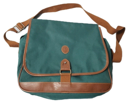 Polo Ralph Lauren Green Canvas Bag