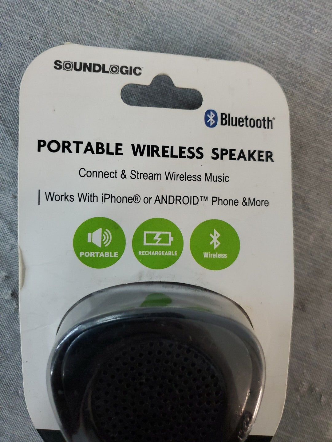 Soundlogic Portable Wireless Speaker For IPhone And Android 