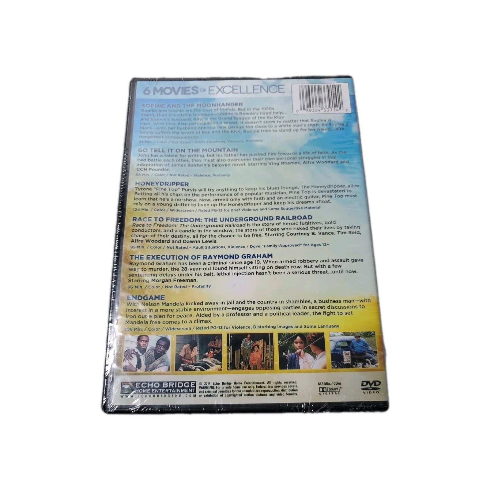 Movies Of Excellence 6-film Collection Morgan Freeman Alfre Woodard