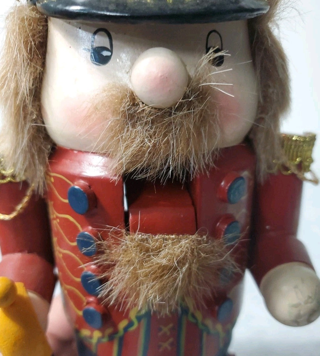 Vintage Collectible Wooden Nutcracker 11"