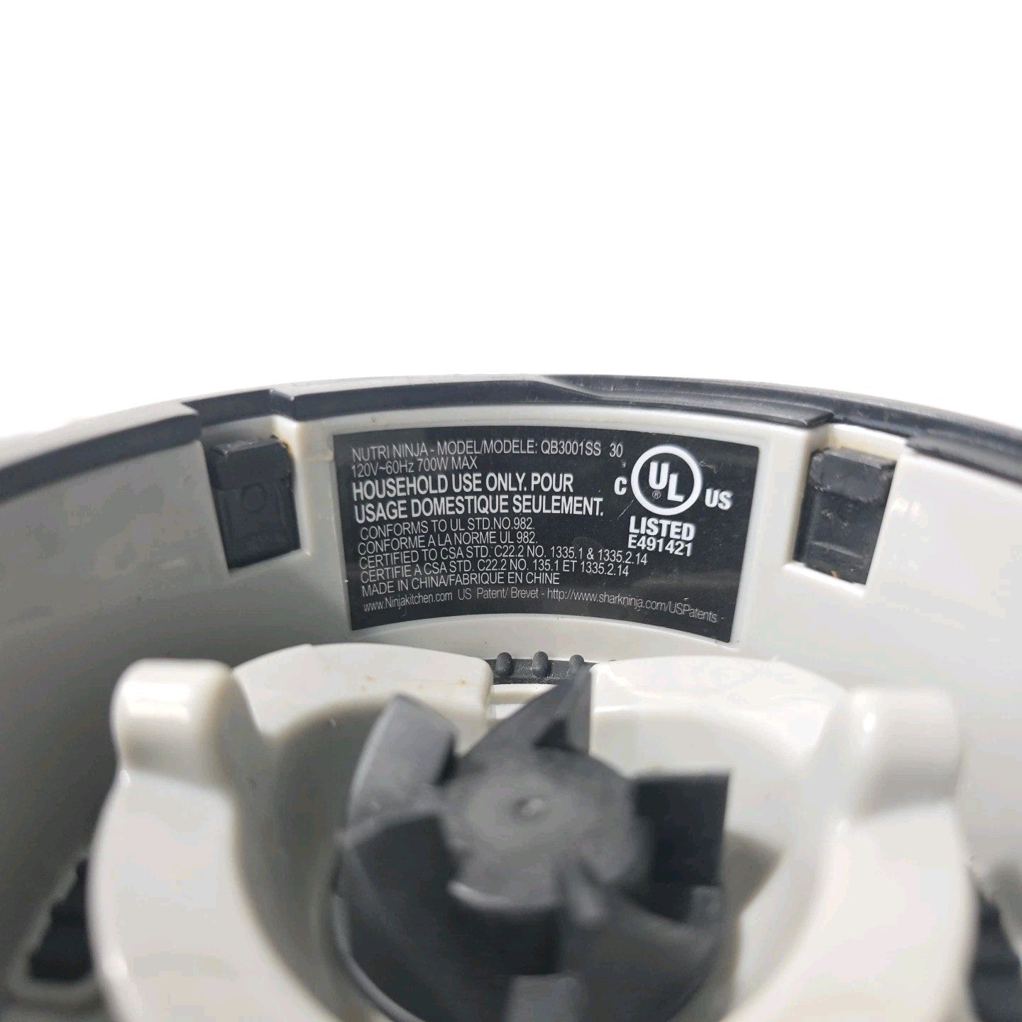 Genuine Nutri Ninja Blender Motor BASE ONLY Model QB3001SS