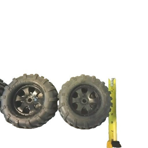 RC HPI Tires And Rims 3pcs 1/8  Nitro