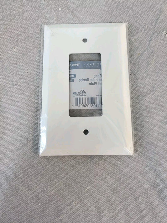 Titan3 Tpmsjw-r Jumbo 1-gang Decorator Device Wall Plate Metal