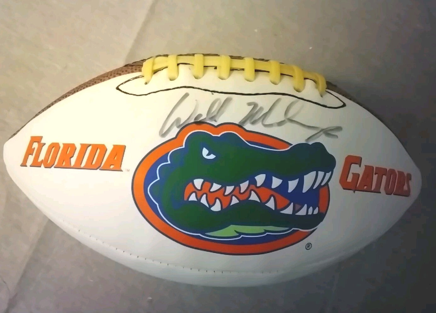 University Of Florida Former Coach Will Muschamp Signed Football Gators