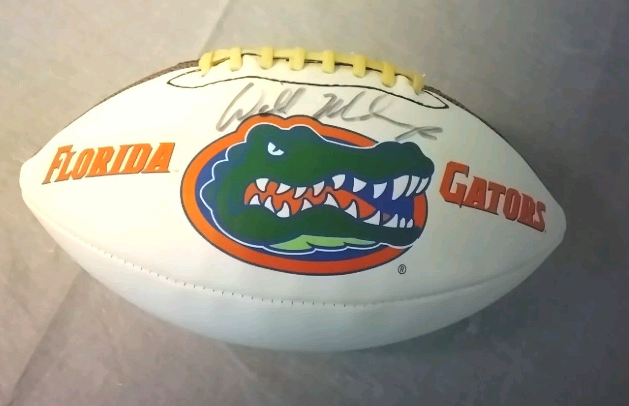 University Of Florida Former Coach Will Muschamp Signed Football Gators