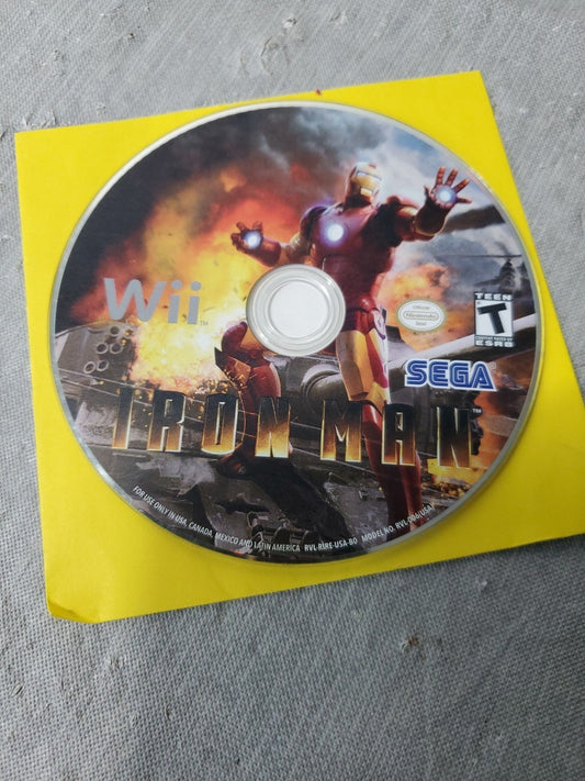 wii iron man Game With Out Case