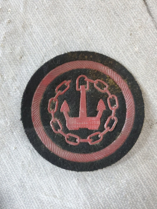 Vintage USSR Soviet Navy Specialist Patch