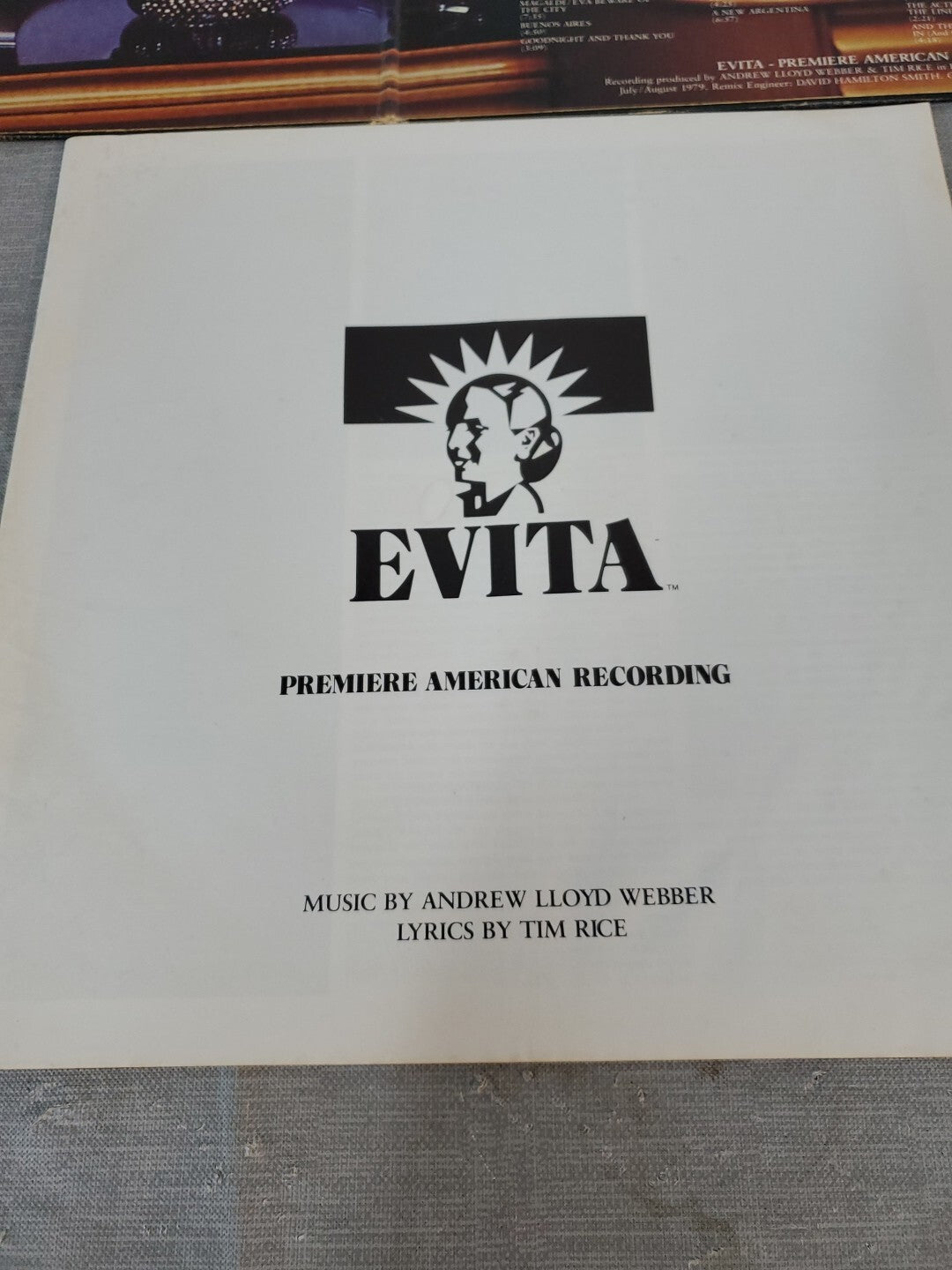 Evita - Premiere American Recording - 2xLP  original LP