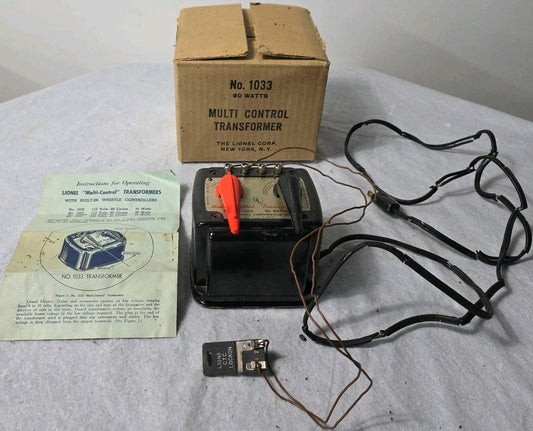 Lionel Multi Control Transformer No. 1033  90 Watt   in Factory Box