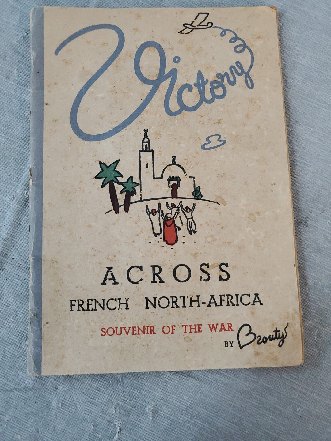 Charles Brouty / Victory Across French North Africa 1943 Military & War