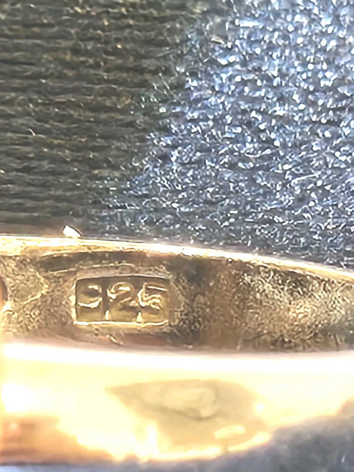 Size 6.5 Ring Radiant Cut Canary & Clear Faux Diamond CZs  .925 Sterling Silver