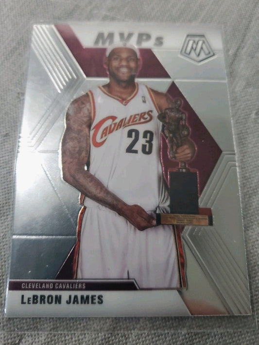 2019-2020 Panini Mosaic LeBron James Mvps Silver No. 298