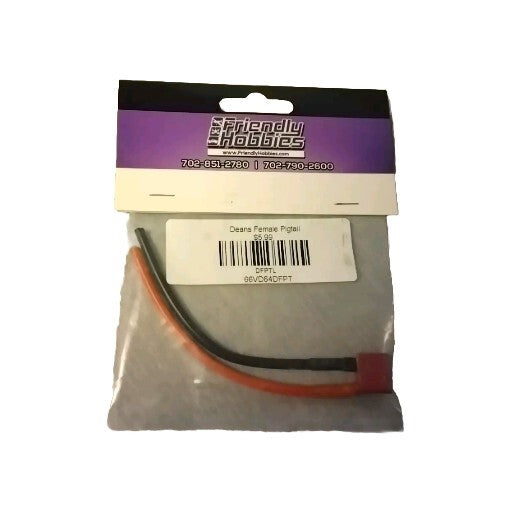 Deans Female Pigtail RC