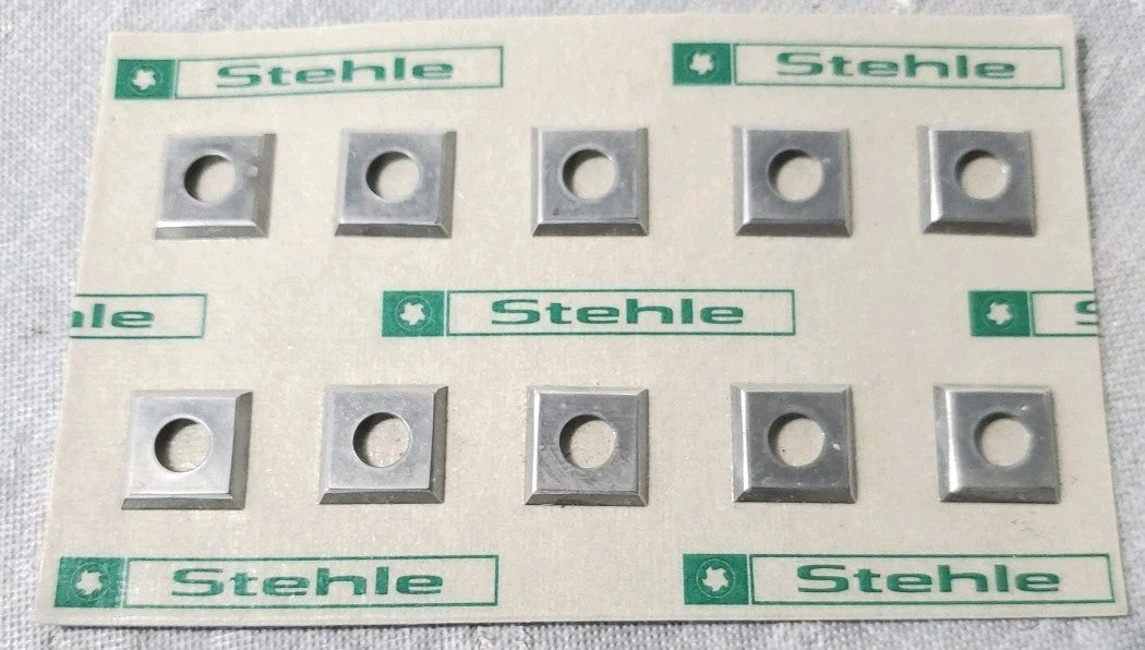  Stehle Turnover Knifes With 4 Sided Blade Part# 040-10053  Pack Of 10