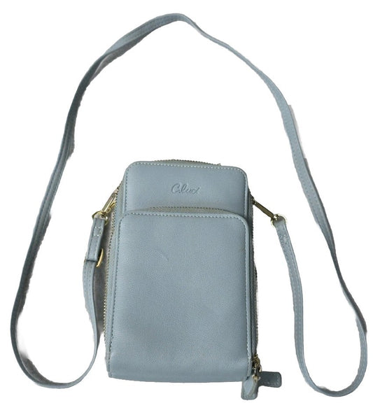 Womans Crossbody Over Shoulder Purse Handbag Phone Holder Credit Card Holder