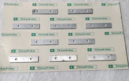  Stehle Turnover Knifes With 2 Sided Blade Part# 040-10961 Pack Of 10